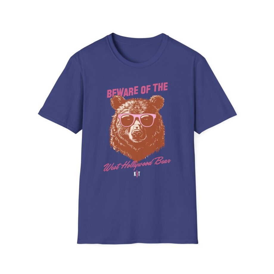 Kill Tony West Hollywood Bear Unisex Softstyle T-Shirt