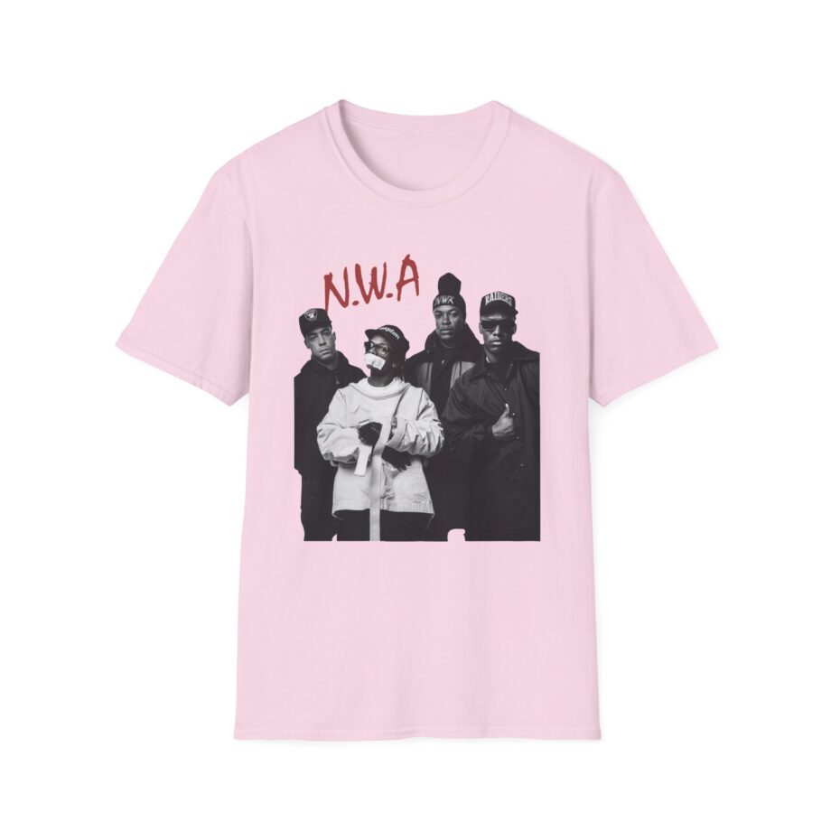 Nwa Rap Unisex Softstyle T-shirt