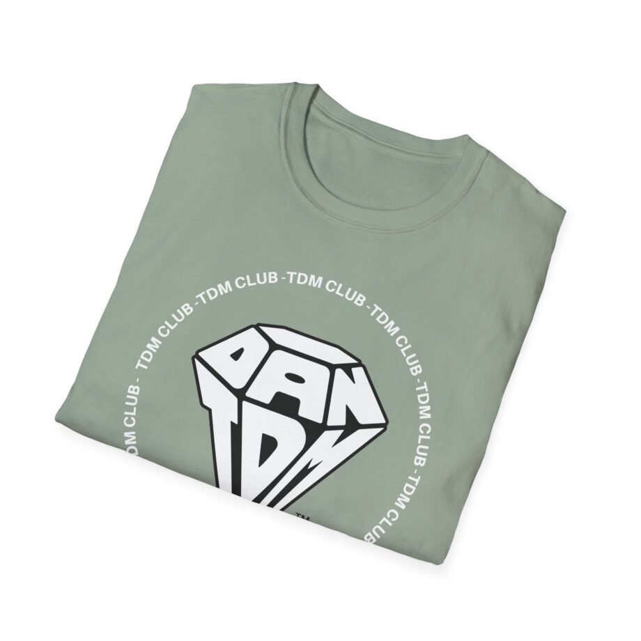 Dantdm the Diamond Minecart Unisex Softstyle T-shirt