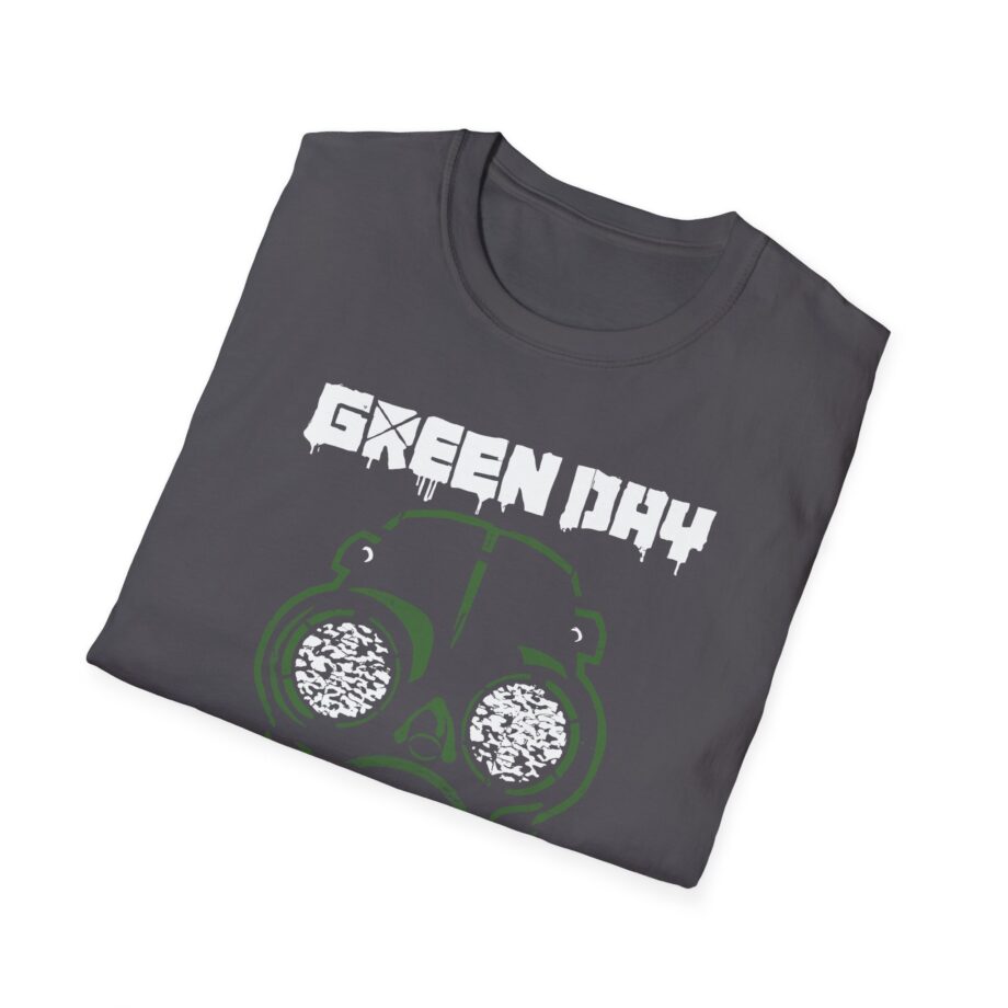 Green Day Gas Mask Unisex Softstyle T-shirt