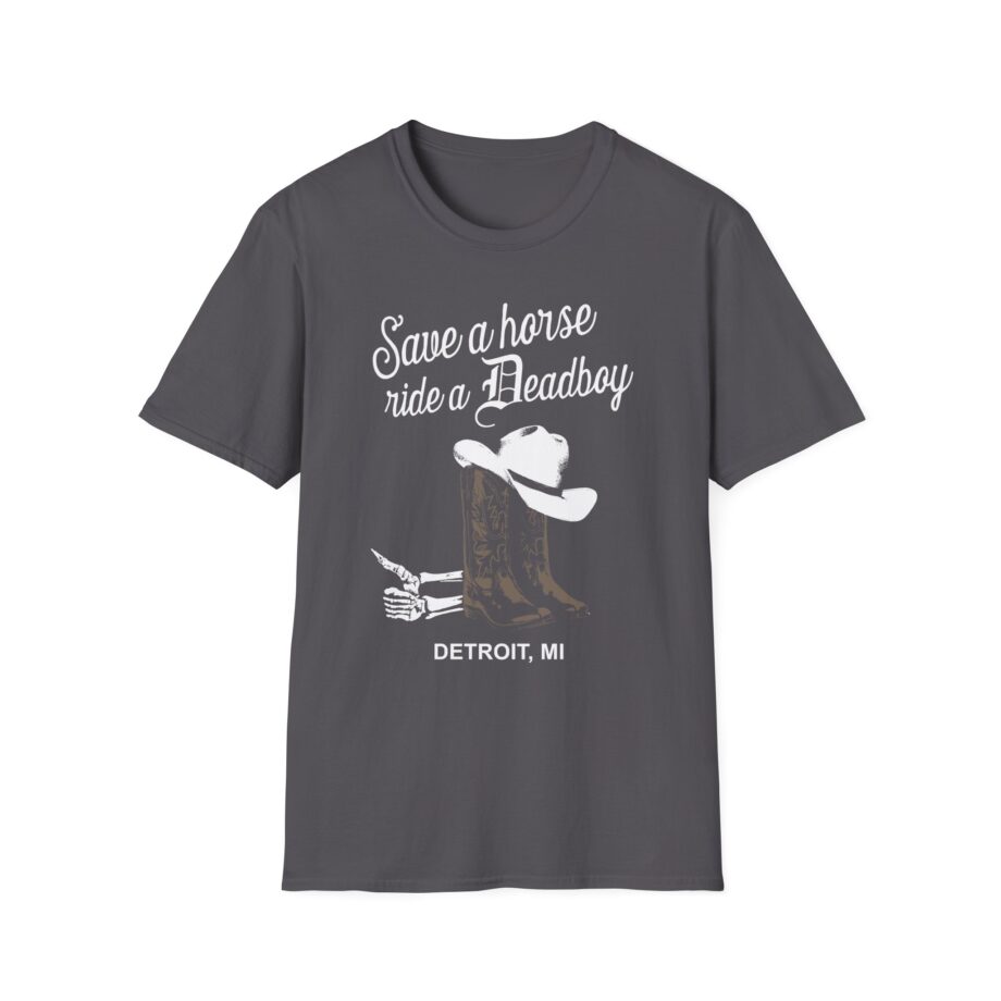 Bones Save a Horse Ride a Deadboy Unisex Softstyle T-shirt