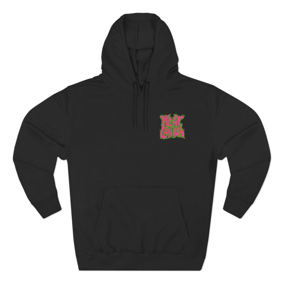 Papa Meat  Three-Panel Fleece Hoodie
