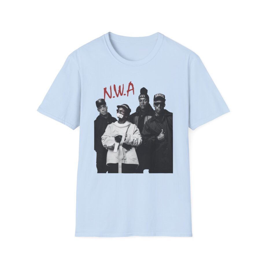 Nwa Rap Unisex Softstyle T-shirt