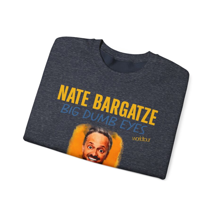 Nate Bargatze Big Dumb Eyes Tour Unisex Heavy Blend™ Crewneck Sweatshirt