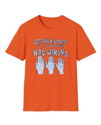 Jeffrey Lewis Bad Wiring 12" Unisex Softstyle T-Shirt