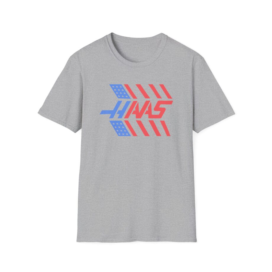 Haas F1 Stars and Stripes Unisex Softstyle T-Shirt