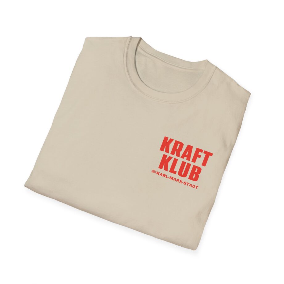 Kraftklub Natural Raw Unisex Softstyle T-Shirt