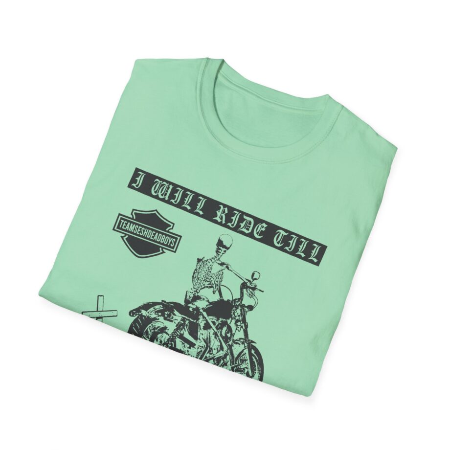 Bones Team Sesh Ride Till I Die Unisex Softstyle T-shirt
