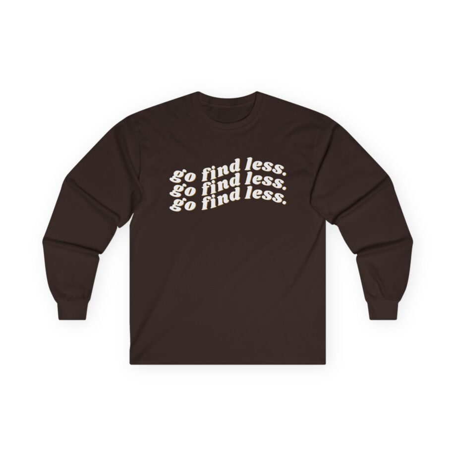 Elyse Myers Go Find Less Unisex Ultra Cotton Long Sleeve Tee