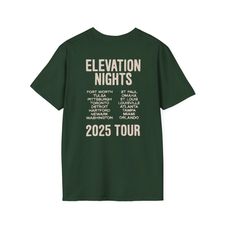 Elevation Worship Elevation Nights Tour 2025 Unisex Softstyle T-shirt