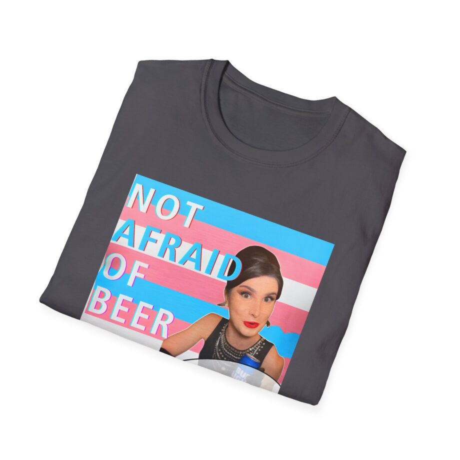 Dylan Mulvaney Not Afraid of Beer Unisex Softstyle T-Shirt