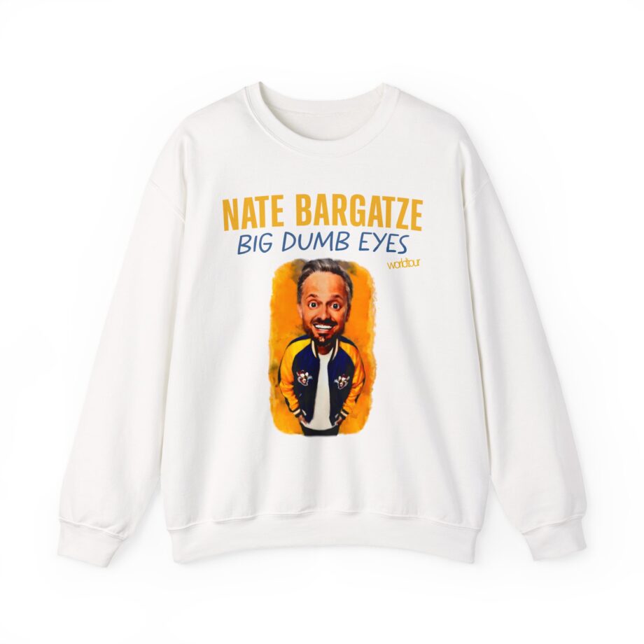 Nate Bargatze Big Dumb Eyes Tour Unisex Heavy Blend™ Crewneck Sweatshirt