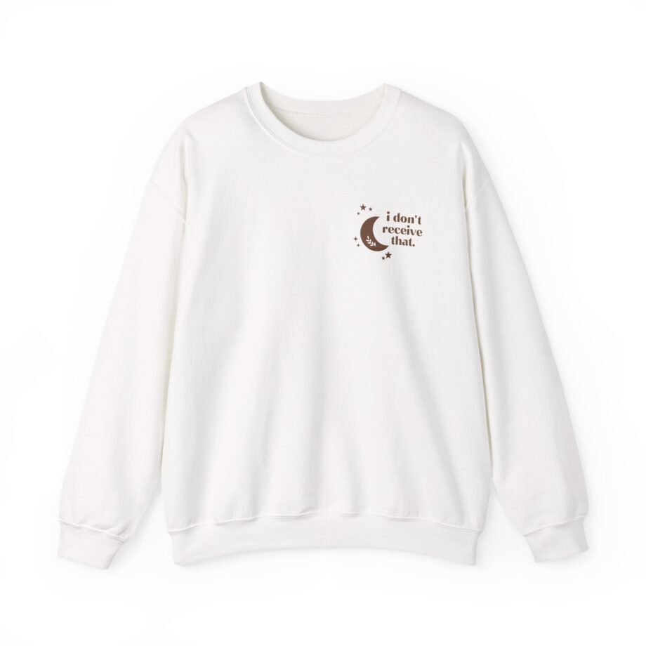Elyse Myers I Don't Receive That Unisex Heavy Blend™ Crewneck Sweatshirt