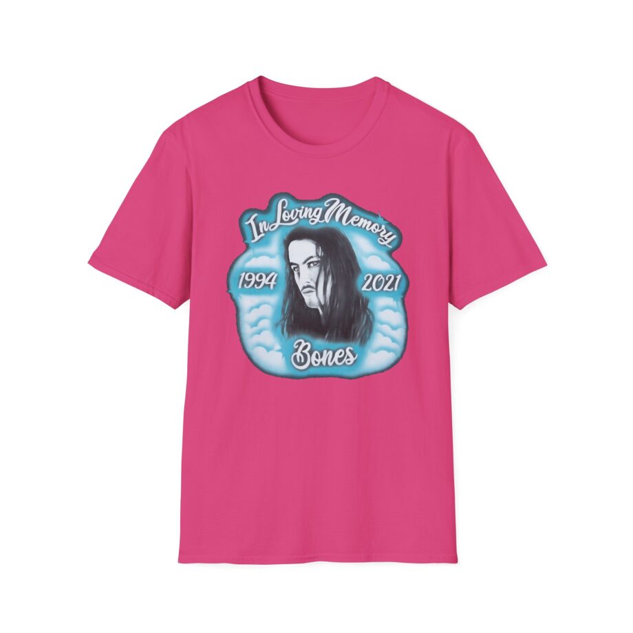 Bones in Loving Memory Unisex Softstyle T-shirt