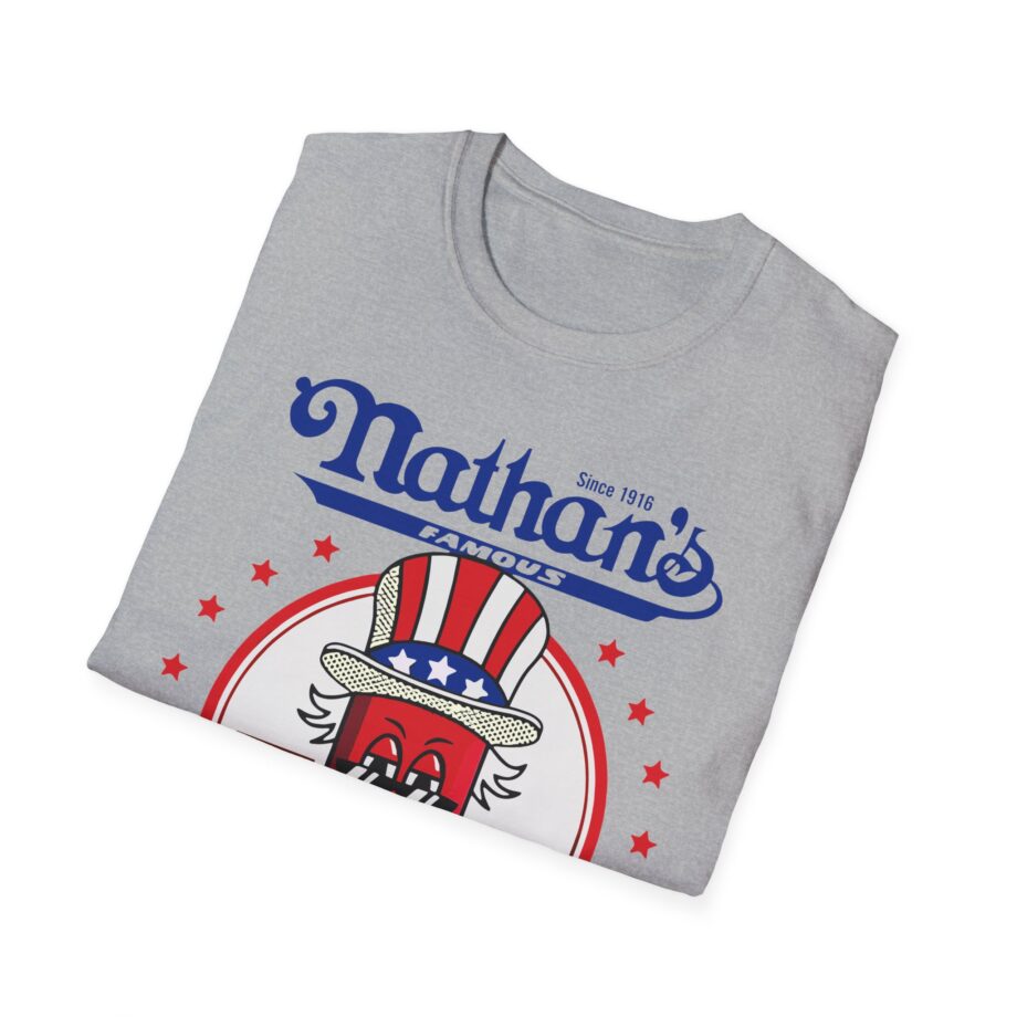 Matt Stonie Nathans Famous 2024 Hot Dog Eating Contest Unisex Softstyle T-shirt