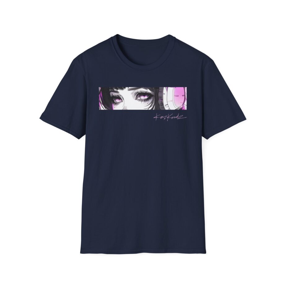 Kaskade Anime Eyes Unisex Softstyle T-shirt