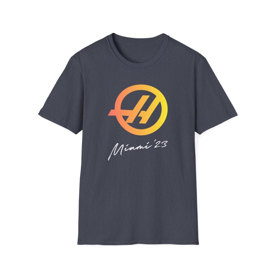 Haas F1 Miami Gp Unisex Softstyle T-shirt