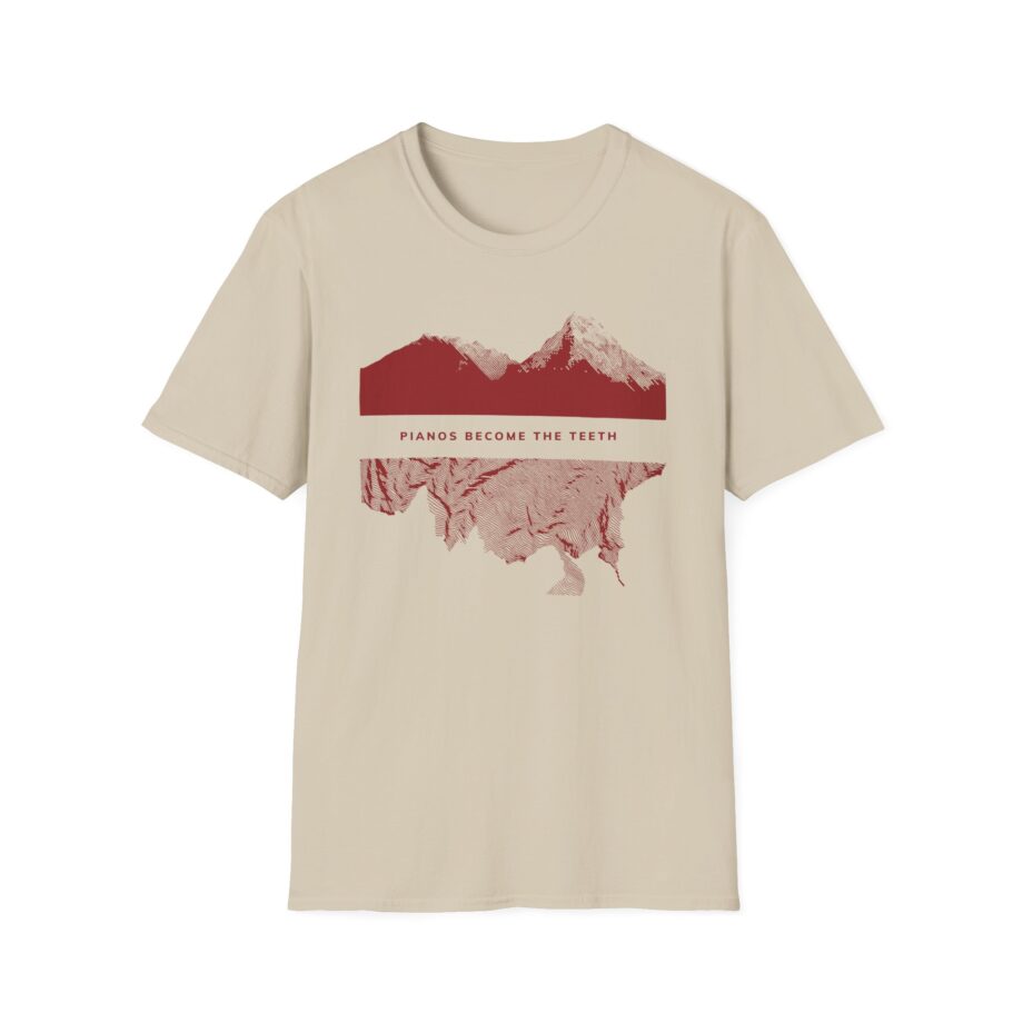 Pianos Become the Teeth Mountains Unisex Softstyle T-shirt