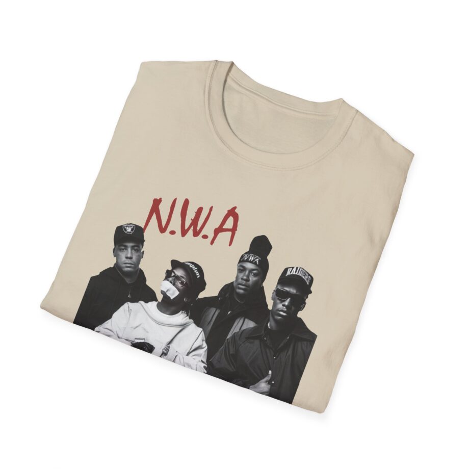 Nwa Rap Unisex Softstyle T-shirt