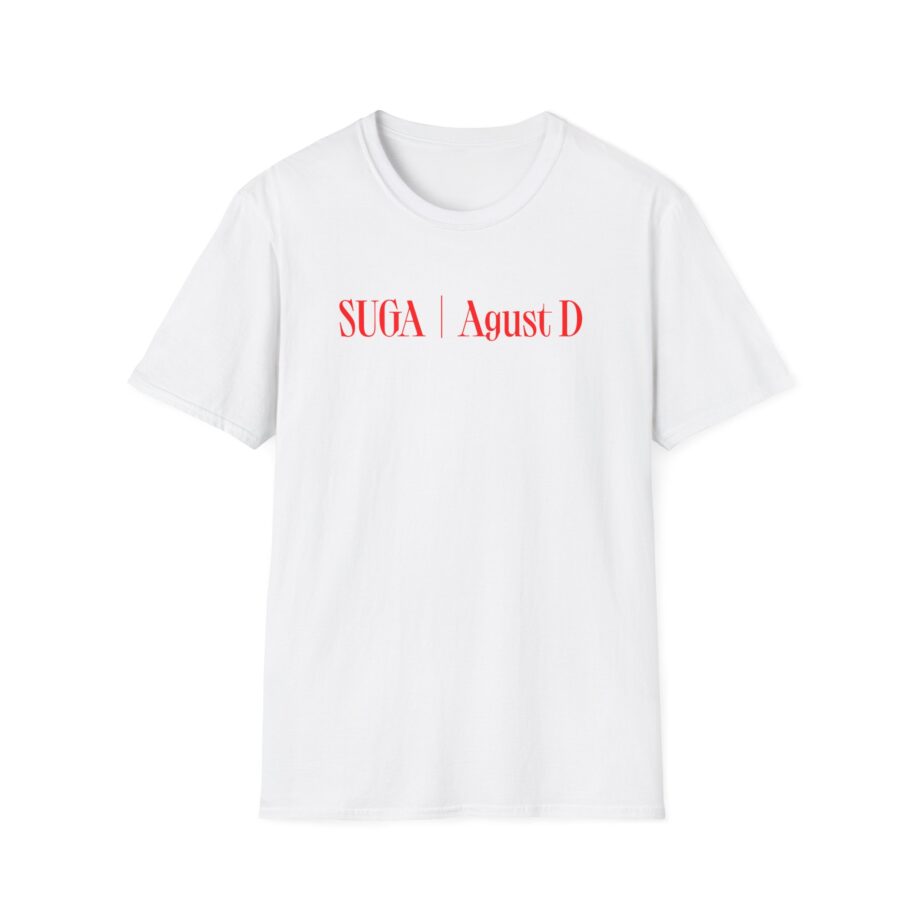 Suga Agust D  Unisex Softstyle T-Shirt