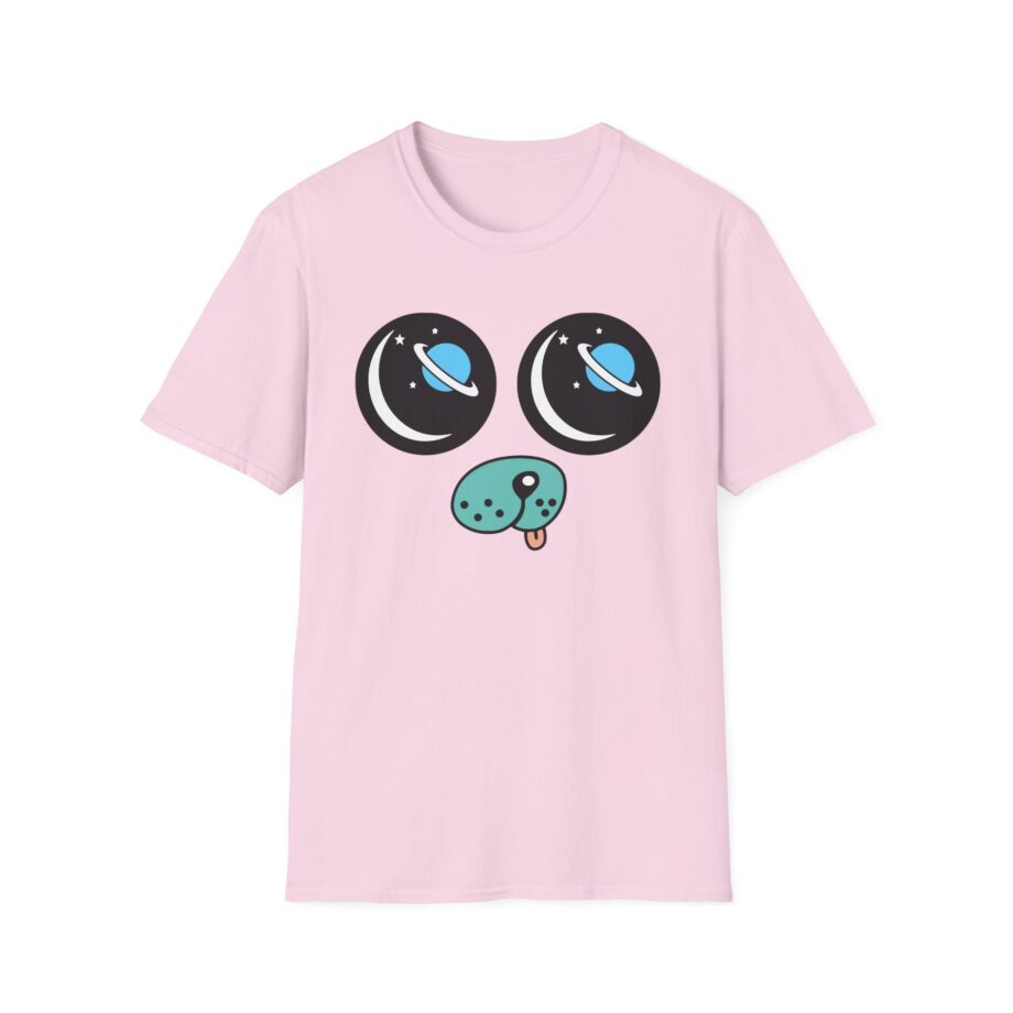 Dantdm Saturn Eyes Pug Face Unisex Softstyle T-shirt