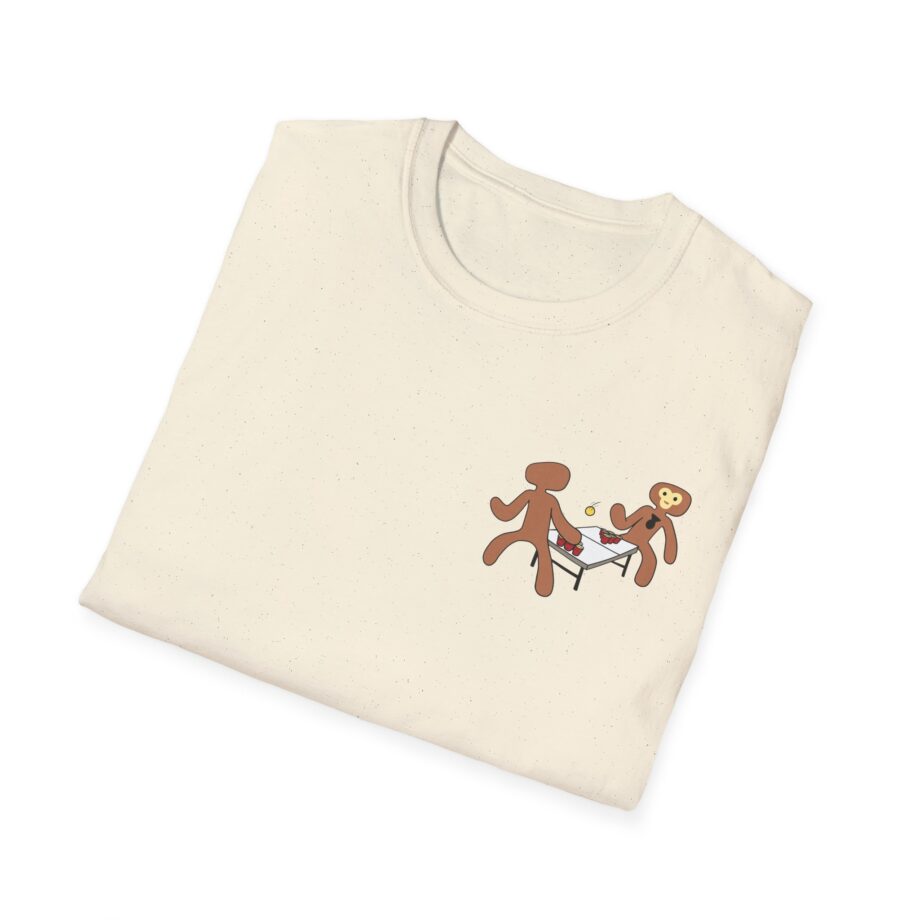 Spoonkidv Monke Pong Unisex Softstyle T-Shirt