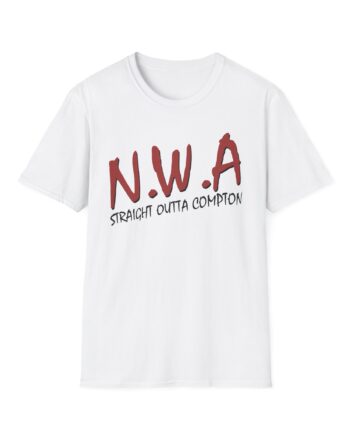 Nwa Straight Outta Compton Unisex Softstyle T-shirt