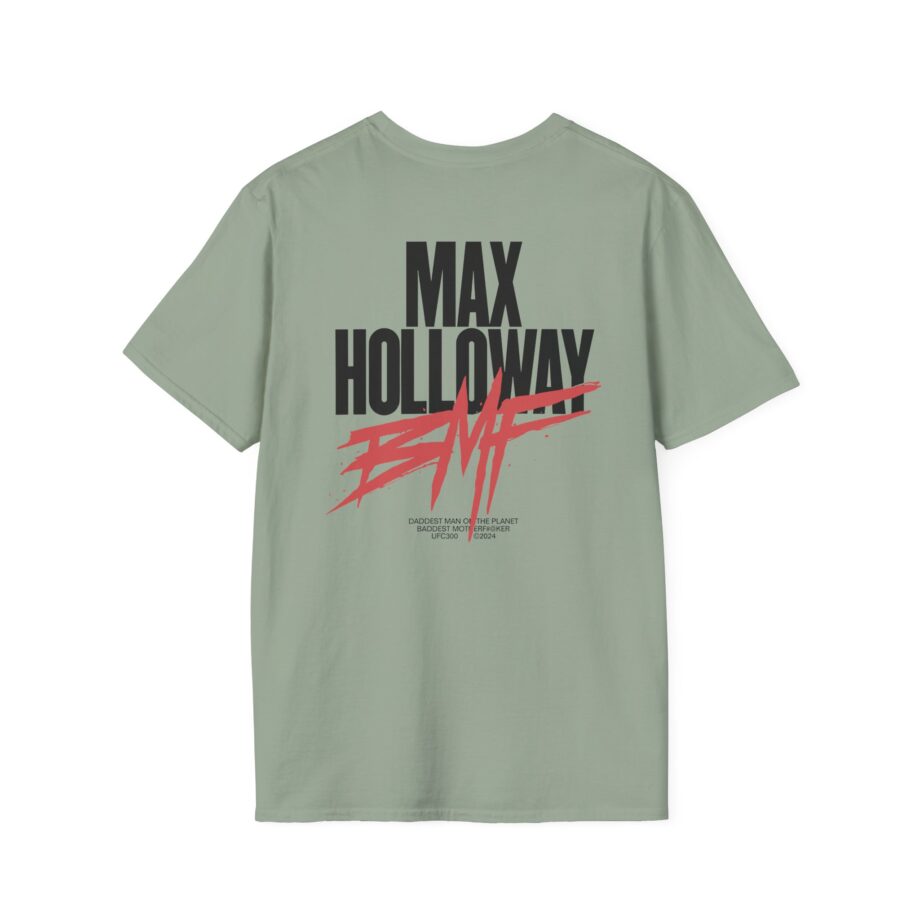 Max Holloway Dmp/bmf Unisex Softstyle T-shirt