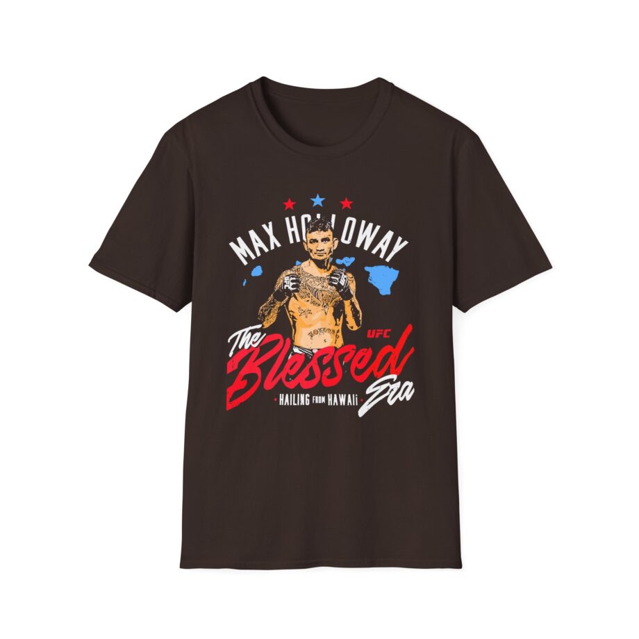 Max Holloway Blessed Unisex Softstyle T-shirt