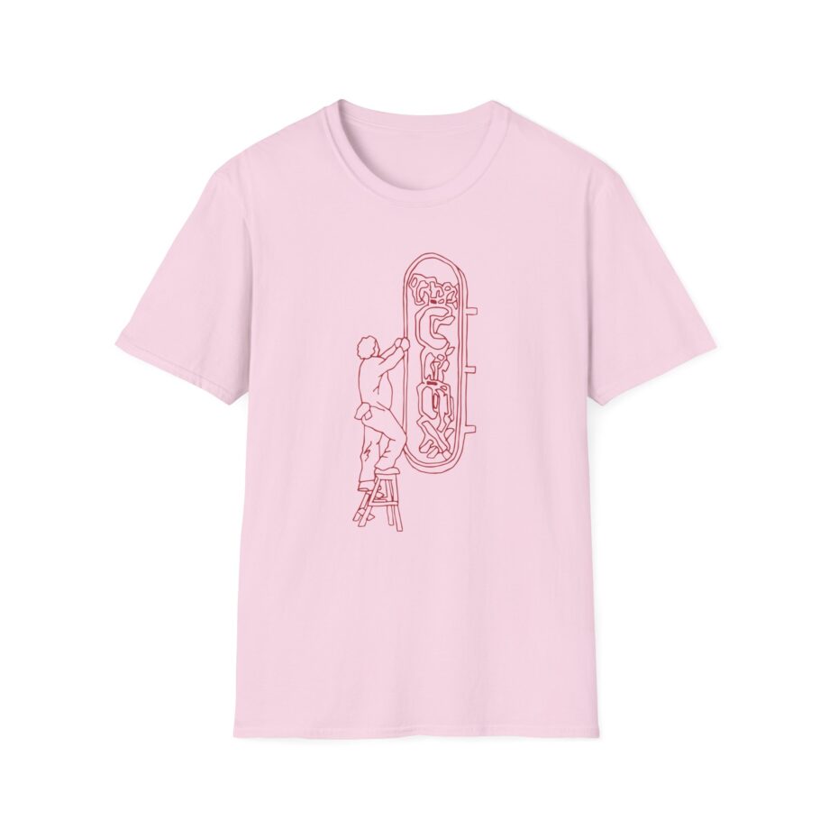 Djo The Crux Sign Ringer Unisex Softstyle T-Shirt