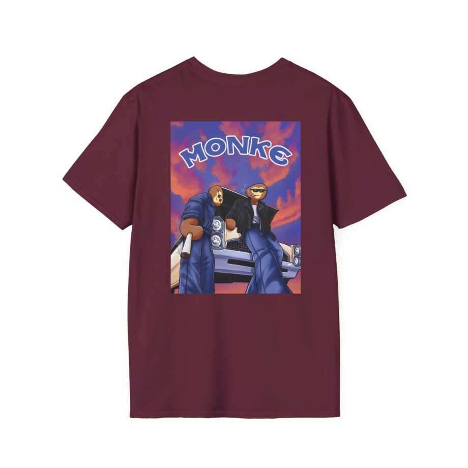 Spoonkid Dj Monke Unisex Softstyle T-Shirt