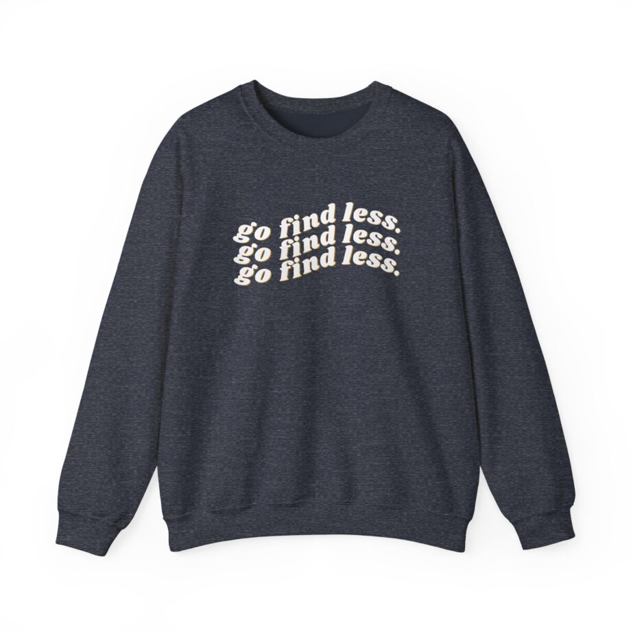 Elyse Myers Go Find Less Unisex Heavy Blend™ Crewneck Sweatshirt