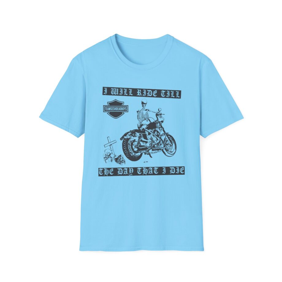 Bones Team Sesh Ride Till I Die Unisex Softstyle T-shirt