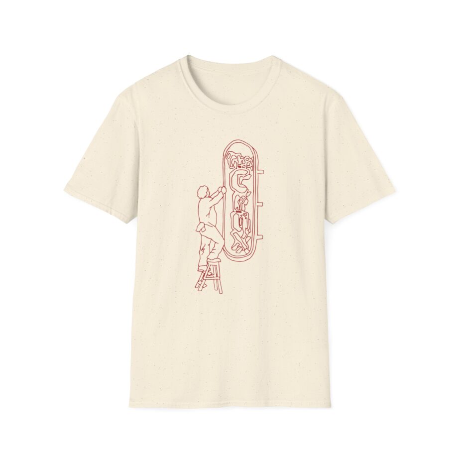 Djo The Crux Sign Ringer Unisex Softstyle T-Shirt