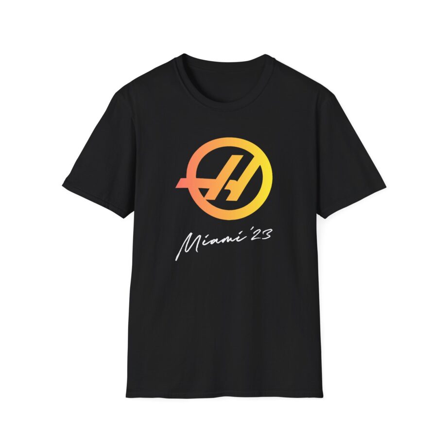 Haas F1 Miami Gp Unisex Softstyle T-shirt