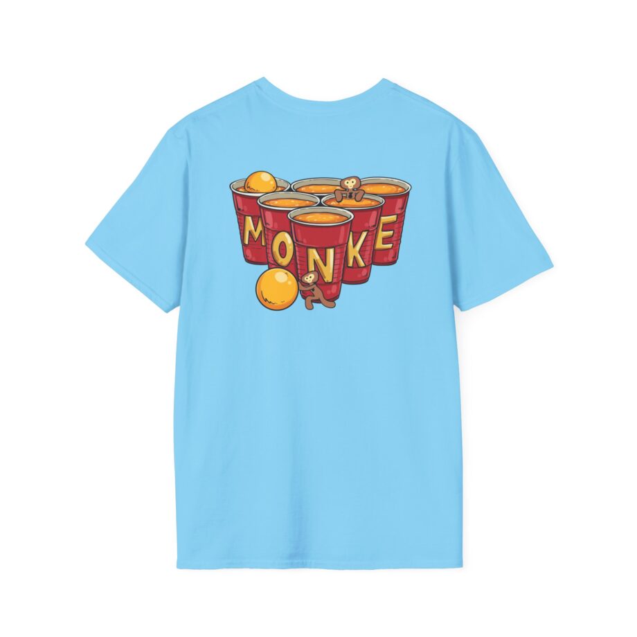 Spoonkidv Monke Pong Unisex Softstyle T-Shirt