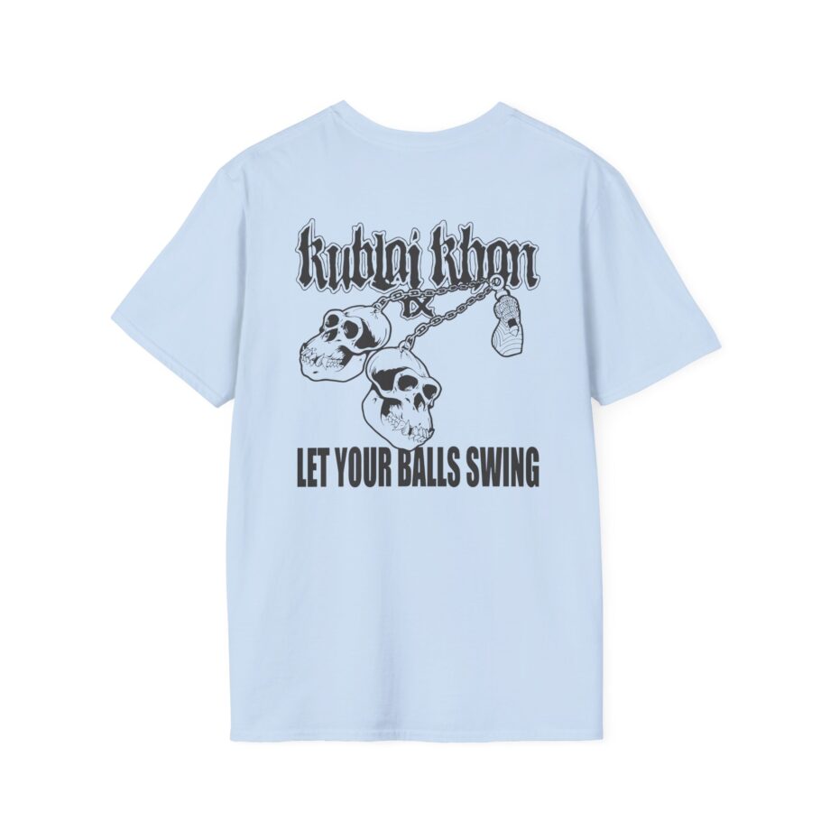Kublai Khan Let Your Balls Swing Unisex Softstyle T-shirt