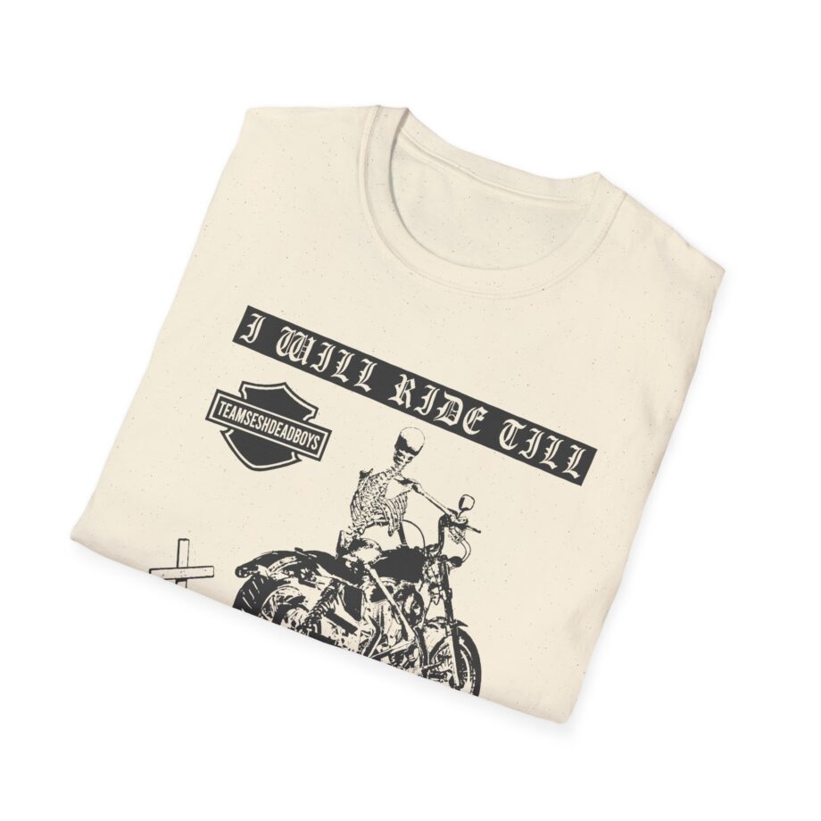 Bones Team Sesh Ride Till I Die Unisex Softstyle T-shirt