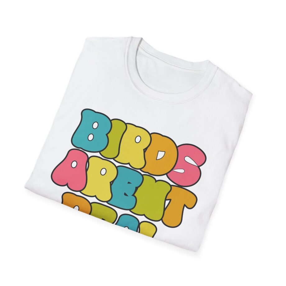 Birds Arent Real Unisex Softstyle T-shirt