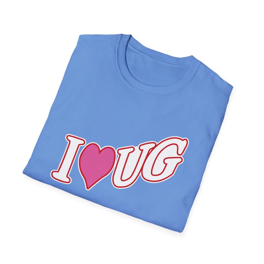 Undergrunn I Love Ug Unisex Softstyle T-Shirt