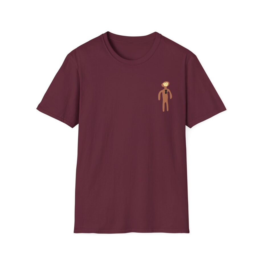 Monke Embroidered  Unisex Softstyle T-Shirt
