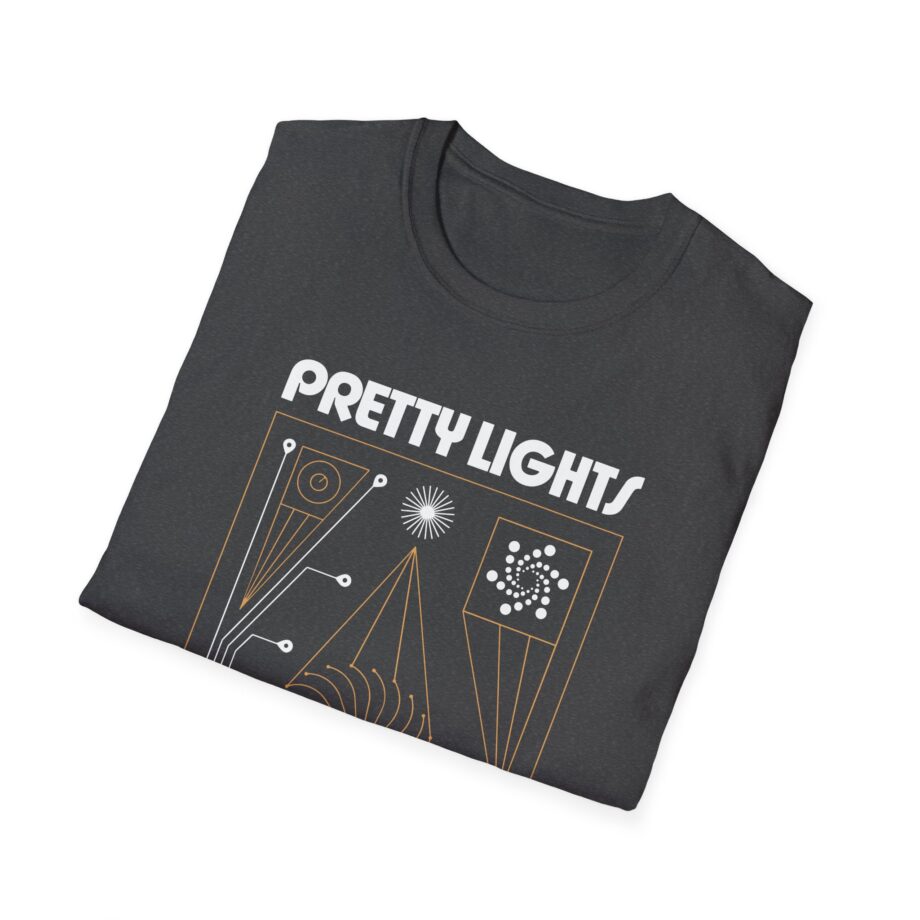 Pretty Lights Swirl Science Unisex Softstyle T-Shirt