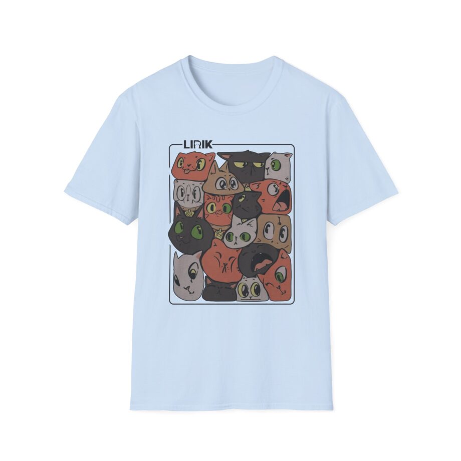 Lirik Squished Cat Jar Unisex Softstyle T-shirt