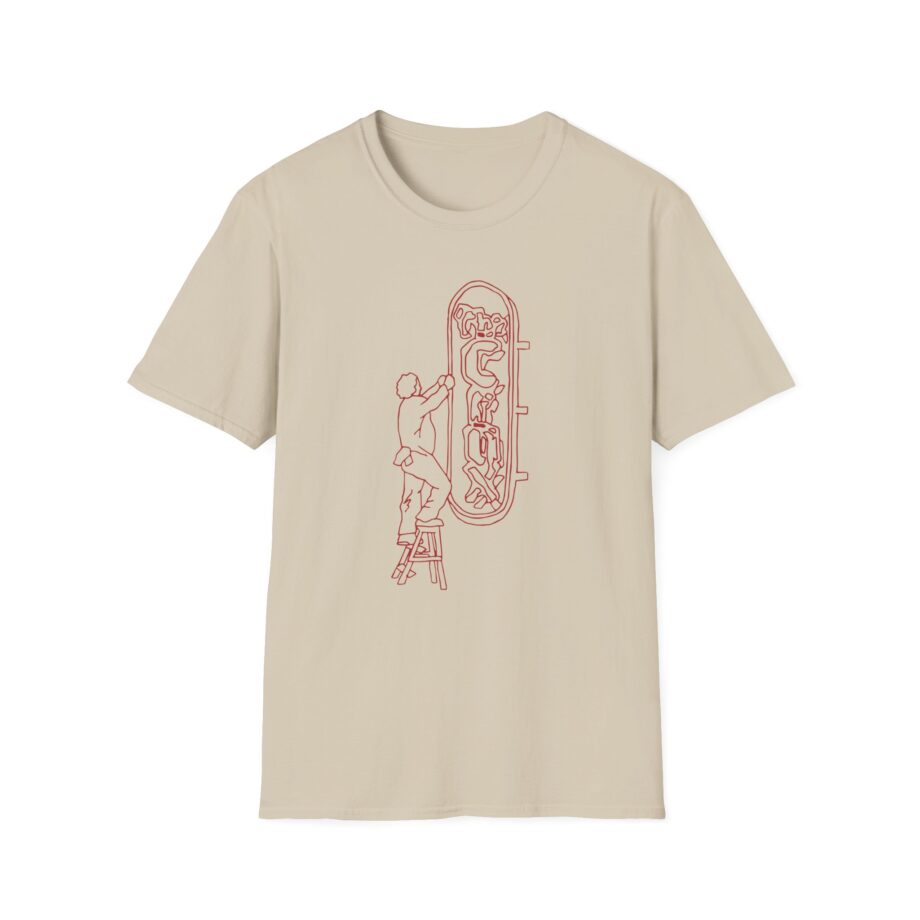 Djo The Crux Sign Ringer Unisex Softstyle T-Shirt