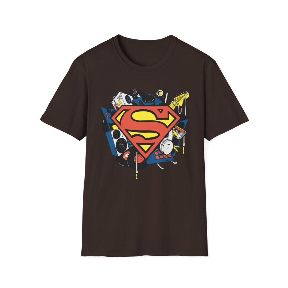 Kaskade X Superman Musician Unisex Softstyle T-shirt