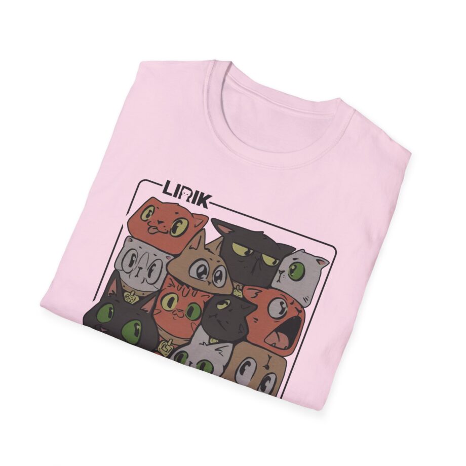 Lirik Squished Cat Jar Unisex Softstyle T-shirt
