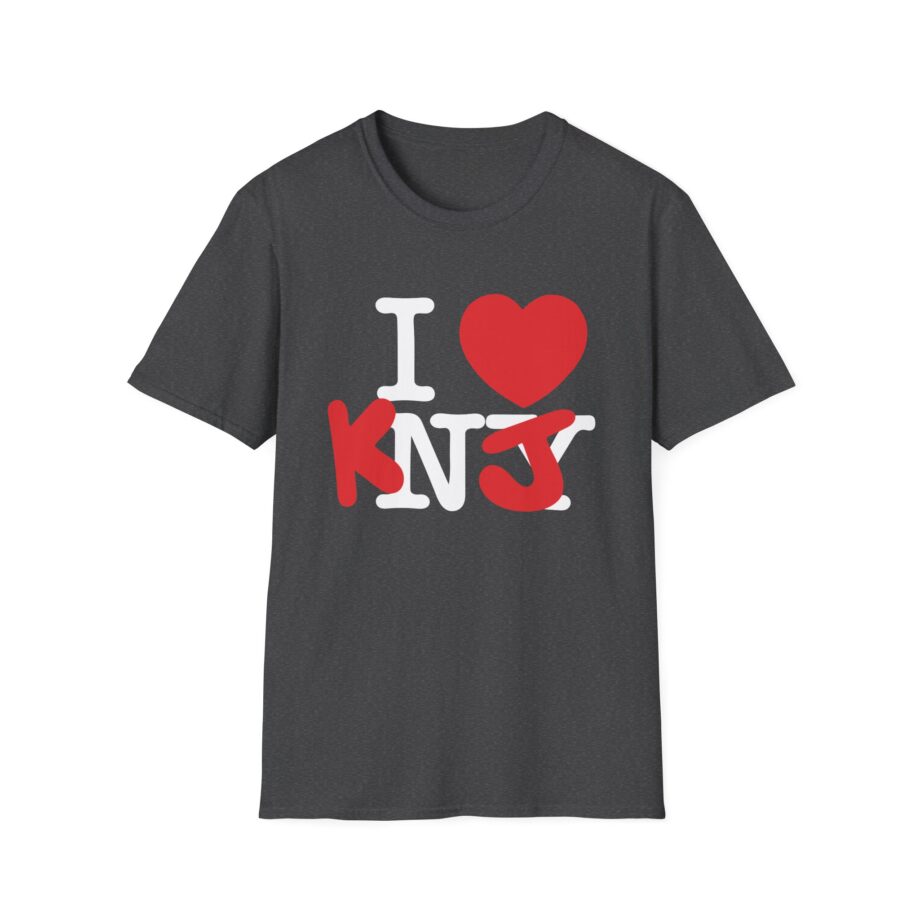 I Love KNJ Unisex Softstyle T-Shirt