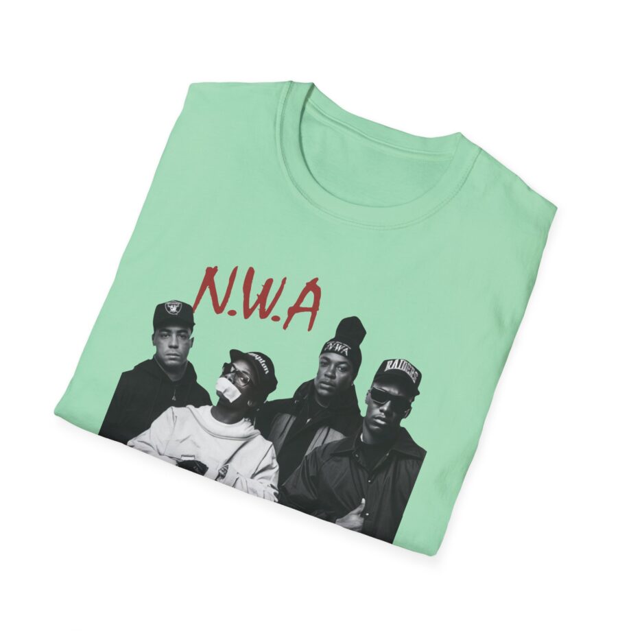 Nwa Rap Unisex Softstyle T-shirt