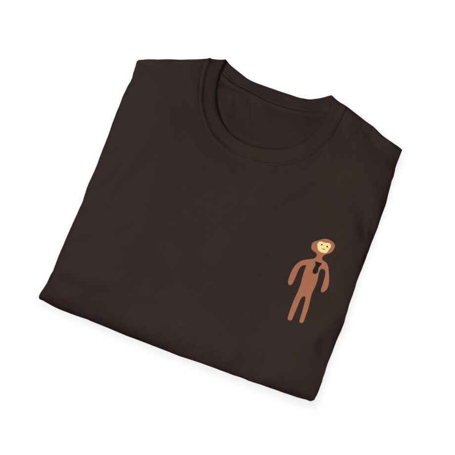 Monke Embroidered  Unisex Softstyle T-Shirt