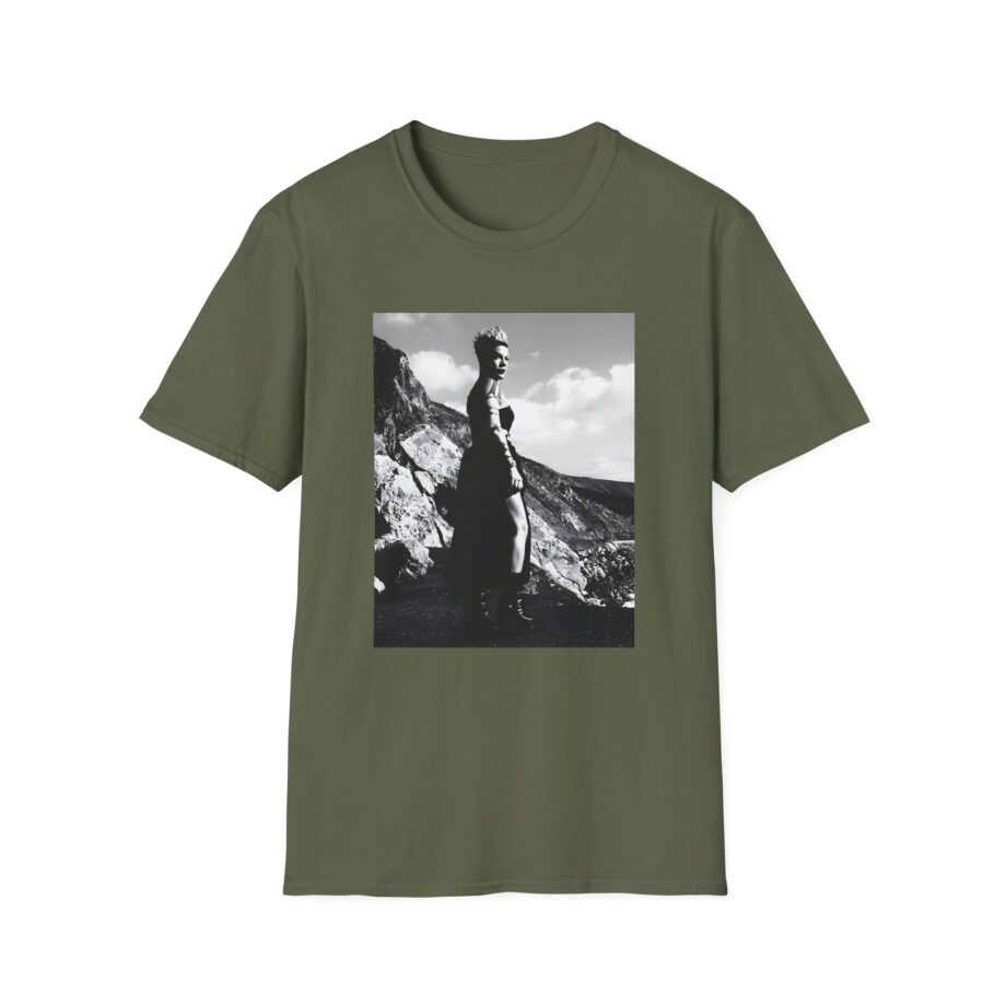 P!nk Split Tie Dye Unisex Softstyle T-Shirt
